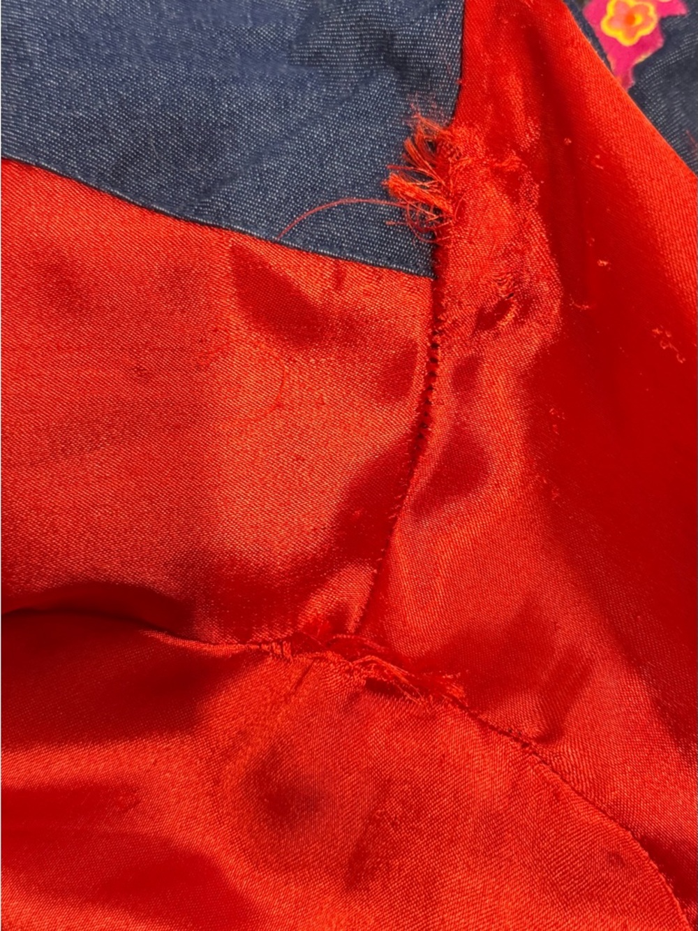 Denim Embroidered/Patchwork Jacket. - Picture 15 of 15